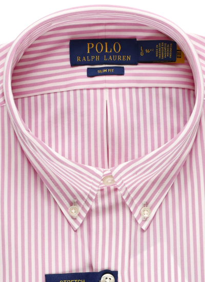Shop Polo Ralph Lauren Pony Shirt In Rosa
