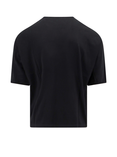 Shop Lemaire T-shirt In Black