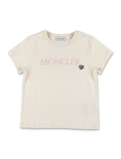 Shop Moncler Short Sleeves T-shirt