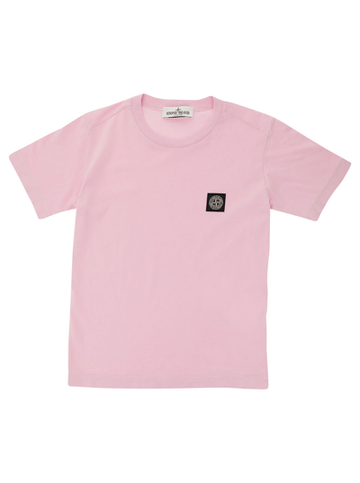 Shop Stone Island Junior 801620147v0080 In Pink