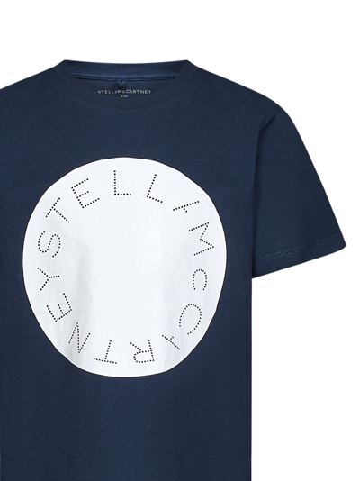 Shop Stella Mccartney T-shirt In Blue