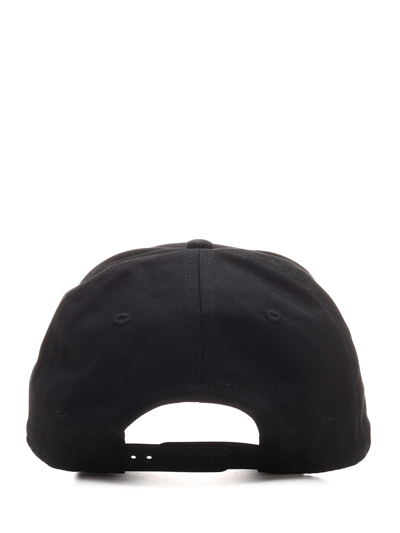 Golden Goose Black Baseball Cap In Black