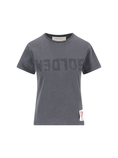 Golden Goose T-shirt In Grey