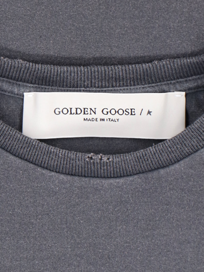 Golden Goose T-shirt In Grey