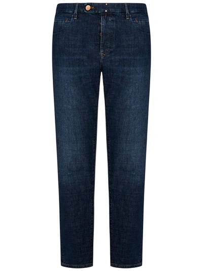 Shop Incotex Jeans In Blu