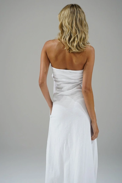 Shop Lna Clothing Topanga Strapless Dress In White