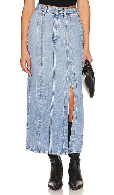 Shop Etica Ingrid Split Skirt In 阿卡狄亚