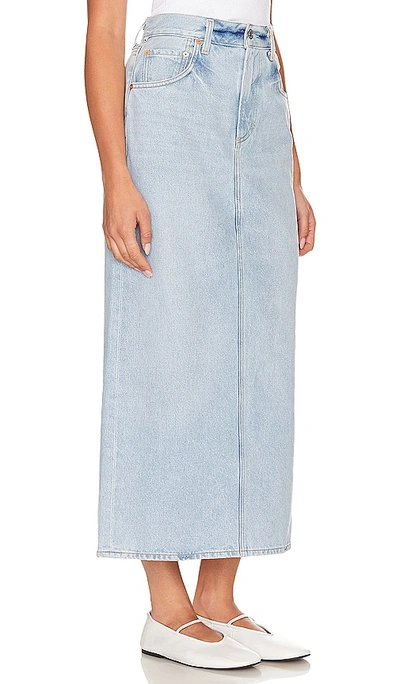 Shop Citizens Of Humanity Verona Column Skirt In Frequency