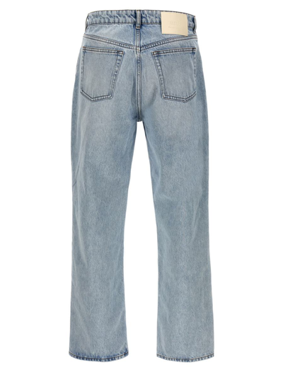 Shop Ami Alexandre Mattiussi Ami Paris Loose Fit Jeans In Blue