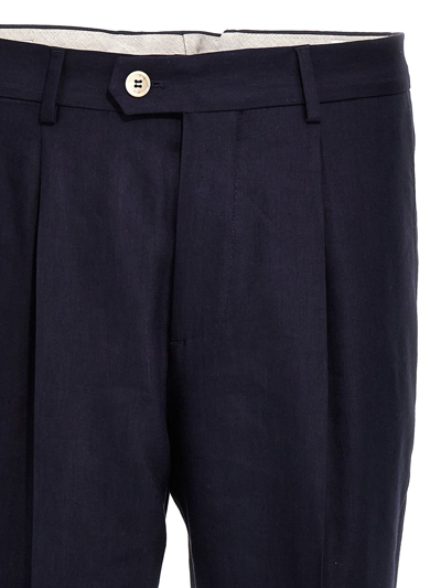 Shop Brunello Cucinelli 'leisure' Trousers In Blue