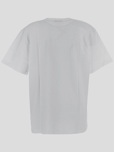 Shop Ganni T-shirts And Polos In Brightwhite