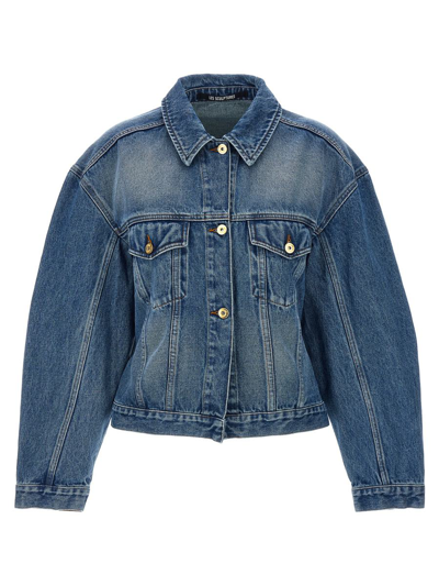Shop Jacquemus 'la Veste De-nîmes' Jacket In Blue