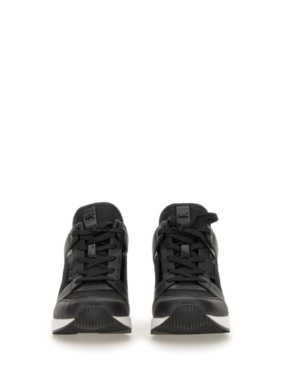 Shop Michael Michael Kors Michael Kors Georgie Sneaker In Black