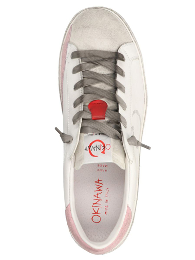 Shop Okinawa 'low Classic' Sneakers In White