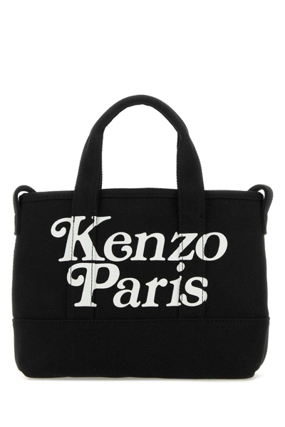 Shop Kenzo X Verdy Utility Small Tote Bag In Black