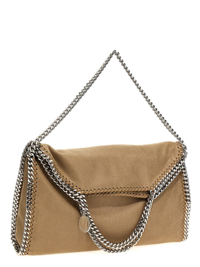 Shop Stella Mccartney 'falabella' Handbag In Beige