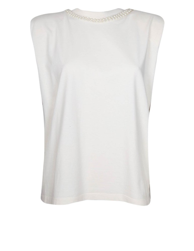 GOLDEN GOOSE GOLDEN GOOSE DELUXE BRAND EMBELLISHED SLEEVELESS TOP 