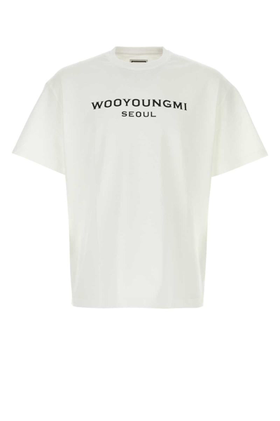 Shop Wooyoungmi T-shirt In White