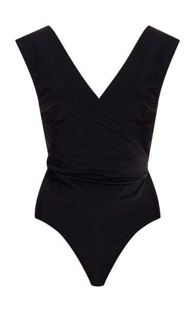 Shop By Malene Birger Lemooria One-piece Swimsuit In Black