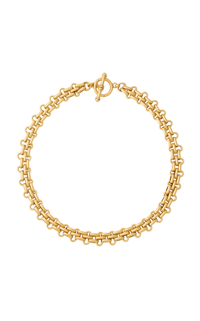 Shop Brinker & Eliza End Game 24k Gold-plated Chain Necklace