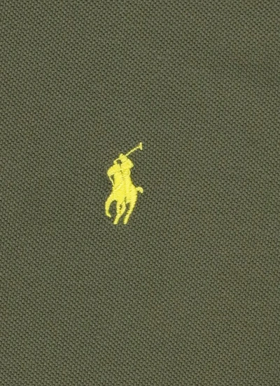 Shop Polo Ralph Lauren Polo Shirt With Pony In Brown