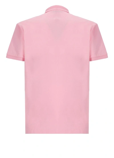 Shop Polo Ralph Lauren Polo Shirt With Pony In Pink