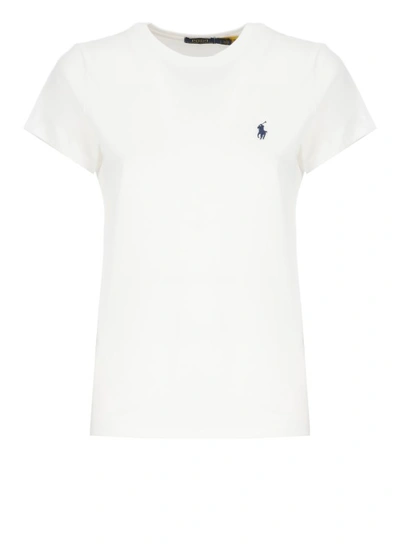 Shop Polo Ralph Lauren Pony T-shirt In White