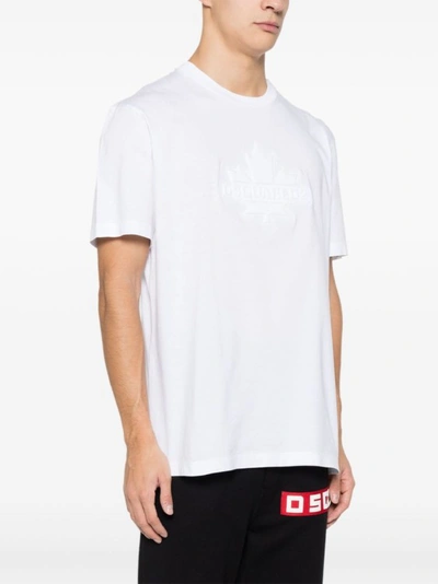 Shop Dsquared2 White Cotton Soft Jersey T-shirt