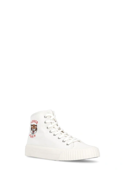 Shop Kenzo Foxy Sneakers In White
