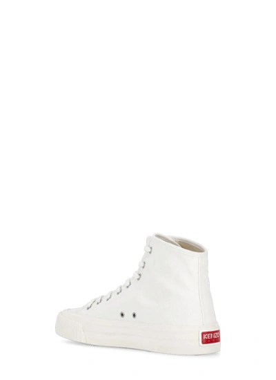 Shop Kenzo Foxy Sneakers In White