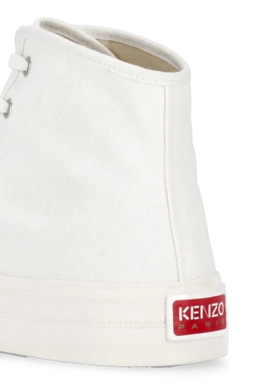 Shop Kenzo Foxy Sneakers In White