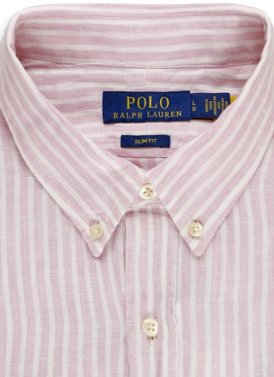 Shop Polo Ralph Lauren Pony Shirt In Purple