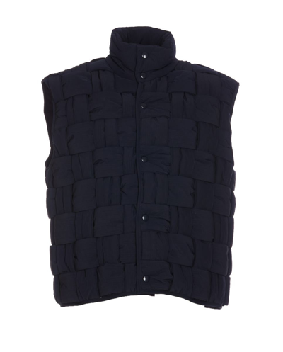 Shop Bottega Veneta Jackets In Blue