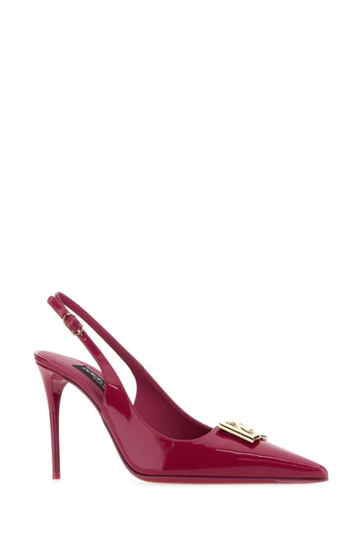 Shop Dolce & Gabbana Heeled Shoes In Red