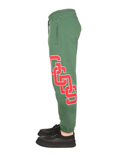 Shop Gcds Jogging Pants In Green