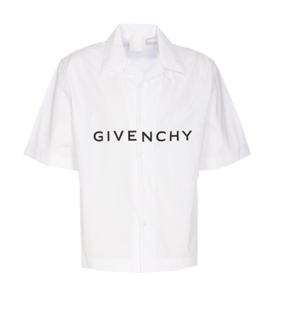 Shop Givenchy Shirts In White