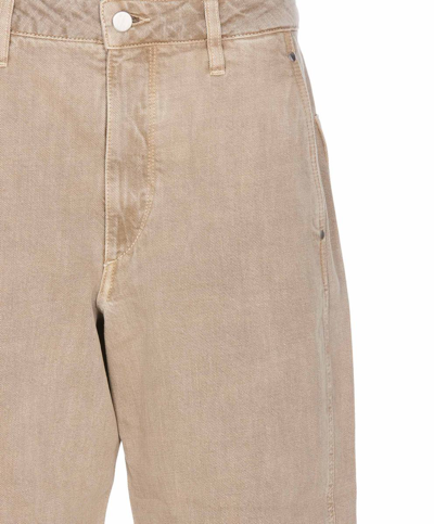 Shop Lemaire Trousers In Beige