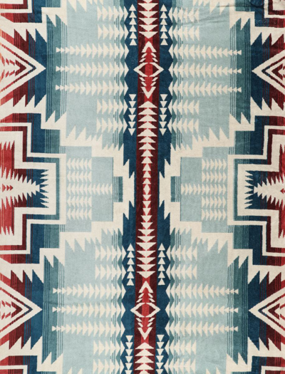 Shop Pendleton Jacquard Beach Towel For Two In Multi