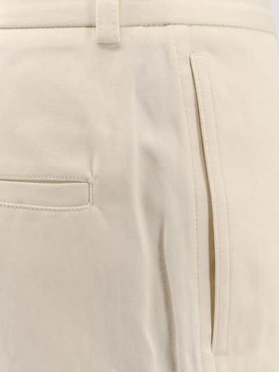 Shop Totême Trouser In Beige