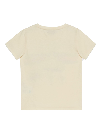 Shop Gucci Kids T-shirts And Polos Beige