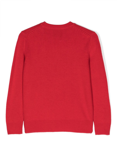 Shop Mc2 Saint Barth Saint Barth Sweaters Red