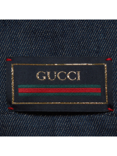 Shop Gucci Kids Jackets Blue