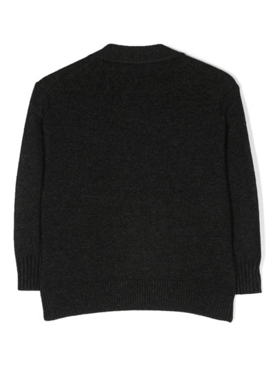 Shop Paolo Pecora Sweaters Grey