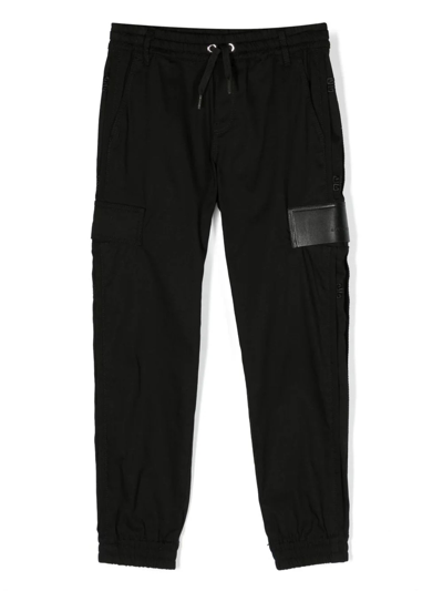 Givenchy Logo-patch Track Pants In Black