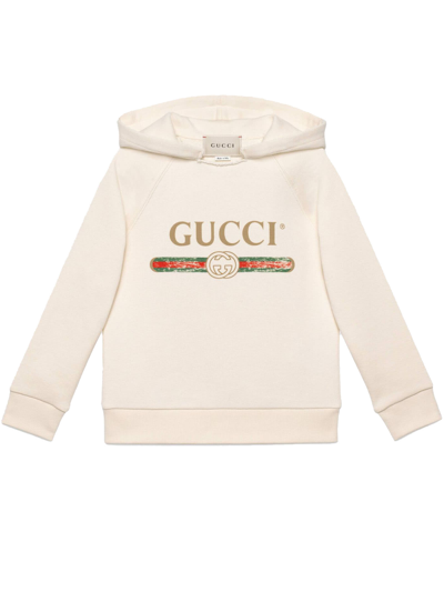 Shop Gucci Kids Sweaters White