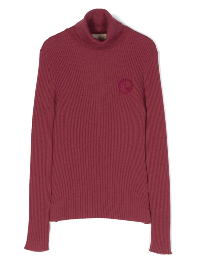 Shop Gucci Kids Sweaters Red