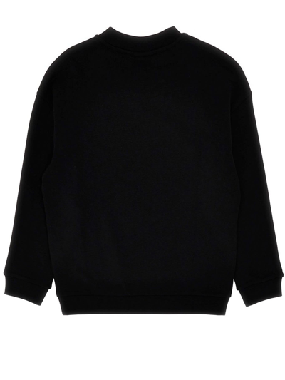 Shop Fendi Kids Sweaters Black