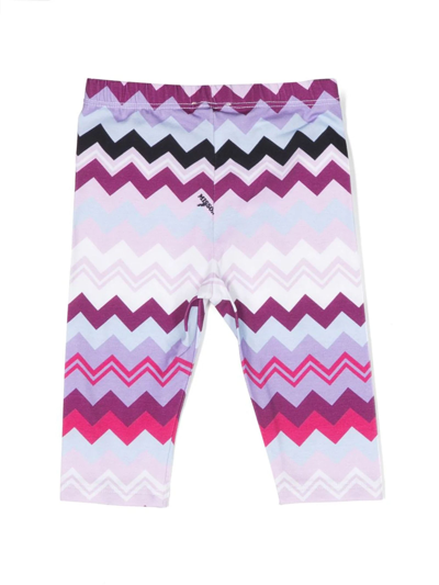 Shop Missoni Trousers Multicolour