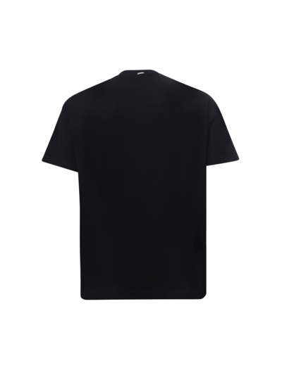 Shop Herno T-shirt  In Black