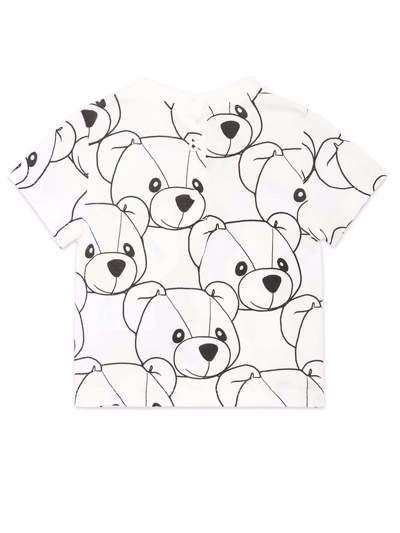 Shop Fendi Kids T-shirts And Polos White